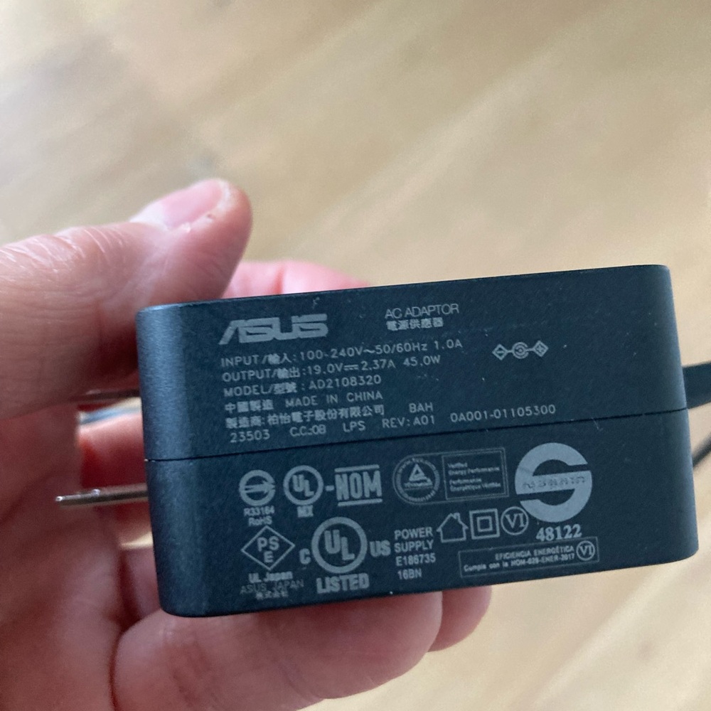 ASUS Laptop Charging Cord